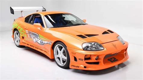 Famous Toyota Supra From Fast And Furious Sells For 550000 Update