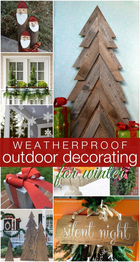 Free shipping on most items. Remodelaholic | DIY Outdoor Decor for Winter