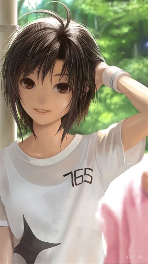 Tomboy Girl Anime Girl Short Hair Cool Anime Girl Anime Art Girl