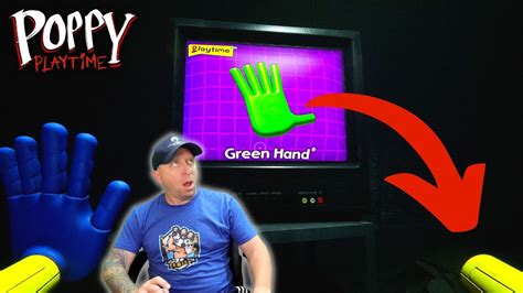 POPPY PLAYTIME CHAPTER THE GREEN GRAB PACK HAND YouTube