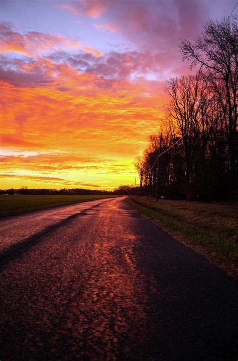 Sunrise Road Photograph By Deborah L Mcfarlin Pixels