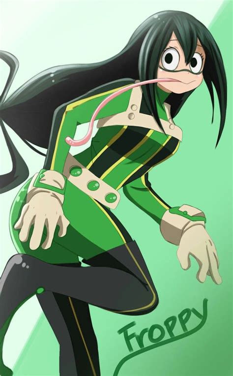 Tsuyu Asui Bnha Fanart Tsuyu Asui My Hero Academia Tsuyu