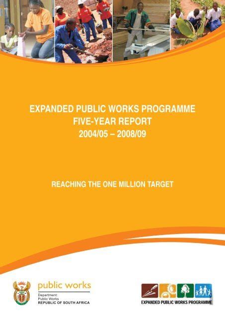Expanded Public Works Programme Five Year Report Business Trust