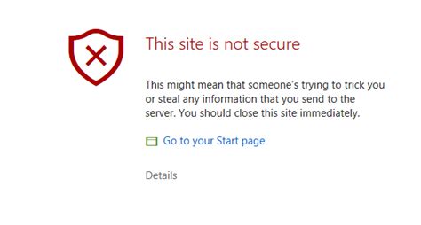 Bing Search Shows Site Insecure But Its Wrong Revo Uninstaller