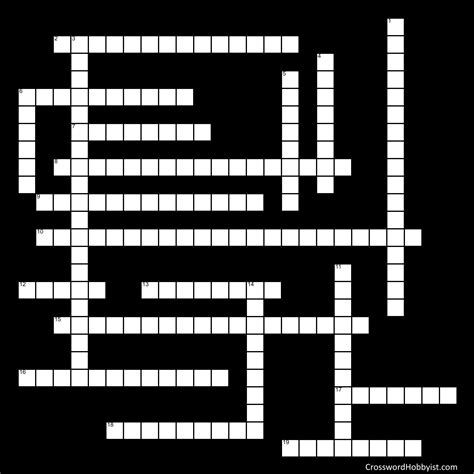 Genetics Vocabulary Crossword Puzzle