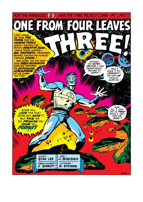 Fantastic Four (1961) 110 Page 2 | John buscema, Fantastic four, Mister fantastic
