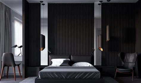 Black Bedroom Design A Stunning Concept For The Interior Hackrea
