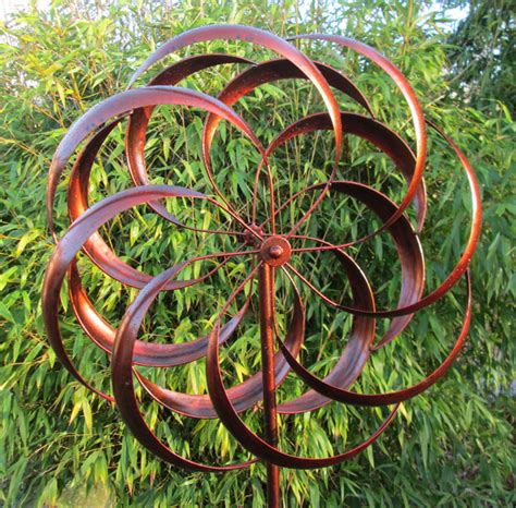 Garden Wind Spinner Wind Sculpture Kinetic Art For Your Garden