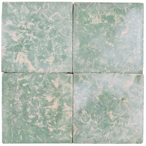 Reclaimed Green Marble Effect Cement Floor Tiles 114 M2 122 Sq Ft