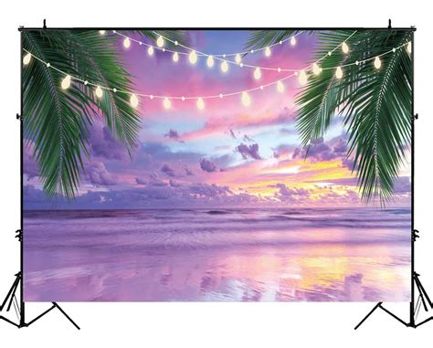 Buy Funnytree 8X6FT Durable Fabric Summer Tropical Sea Beach