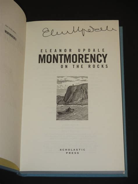 Montmorency On The Rocks Signed By Eleanor Updale Signed First