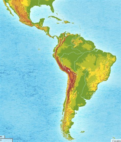 Physical Features Of Latin America Diagram Quizlet