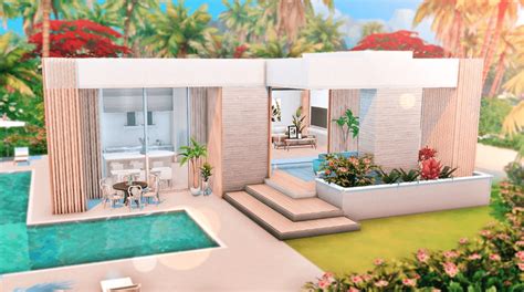 Sims 4 Beach House That You Need To Check Out — Snootysims 2023