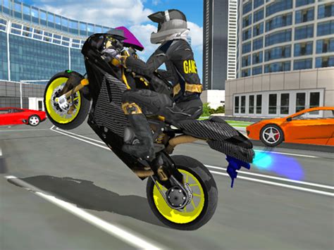 Süper Motosiklet Sürücüsü Oyna Oyun Kolu