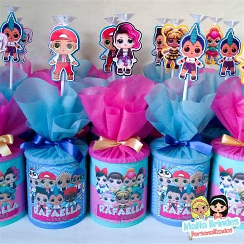 Lol surprise amazing con 14 muñecas 70 sorpresas y juegos. Centros de Mesa LOL SURPRISE no Elo7 | Mana Brindes (114B58E)