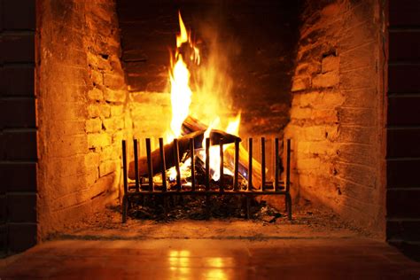 Winter Fire Place Wallpapers Wallpaper Cave