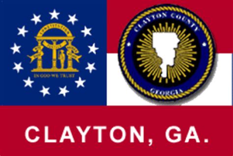 Clayton County Georgia Probably The Worst Flag Of All Time R
