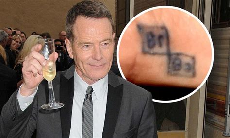 Bryan Cranston Shows Off His Tiny Commemorative Inking At Breaking Bad