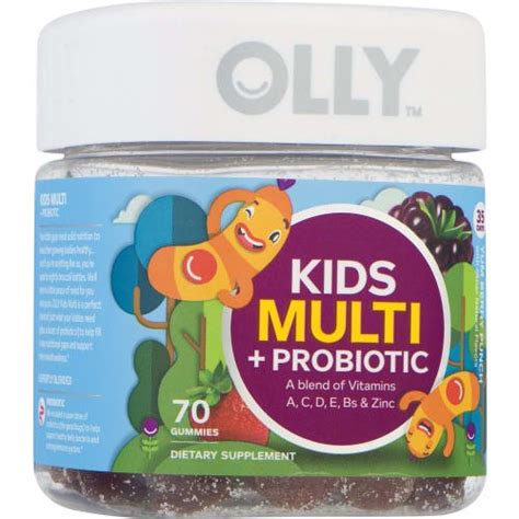 Kids Multi Probiotic Gummies Olly 70 Ct Delivery Cornershop By Uber