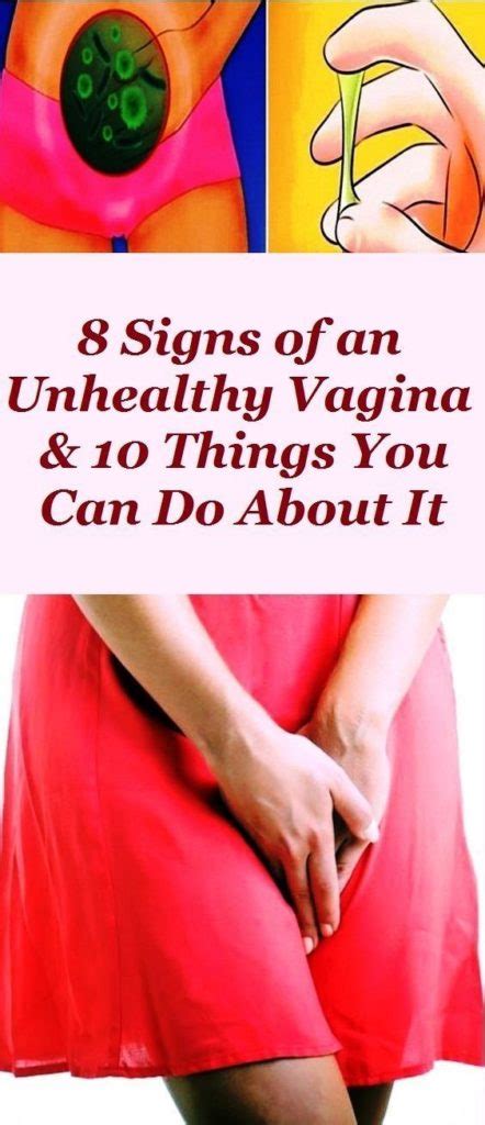 Fashion Infographic Signs Of An Unhealthy Vagina Things You