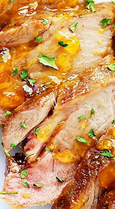 Transfer pork to a large plate and cover with aluminum foil. Grilled Peach-Glazed Pork Tenderloin Foil Packet with Potatoes | Bbq recipes, Foil packet meals ...