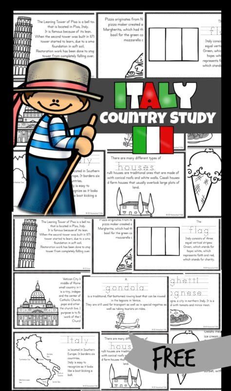 Italian Culture Coloring Pages