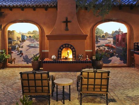 This Mural Set By Artefino Brings Some Mexican Flavor To Your Own Patio