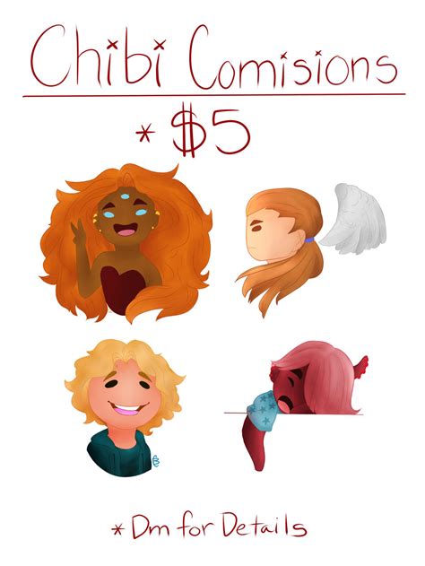 Chibi Commissions Open By Catterbug On Deviantart