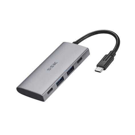 Buy Ssk Usb C 10gbps Hub 4 In 1 Superspeed Usb 10gbps Type C Multiport