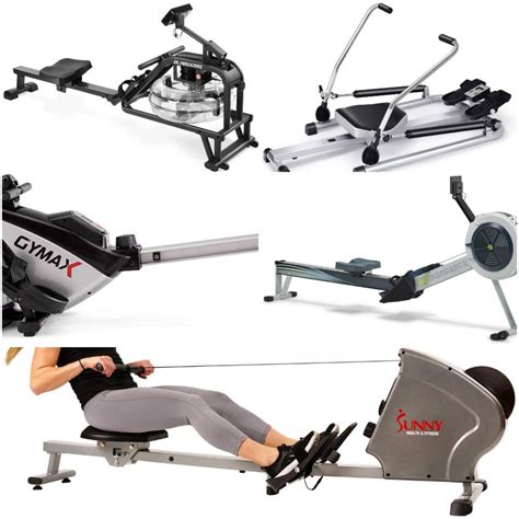 Rowing Machine Full Body Low Impact Exercise While Home
