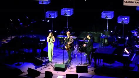 Gavin Degraw Skylar Grey And Johnny Rzeznik At The Grammy Foundation