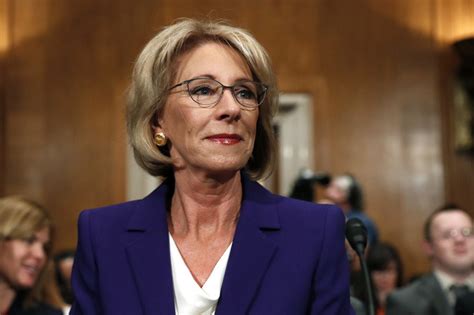 Secretary Of Education Betsy Devos The Current