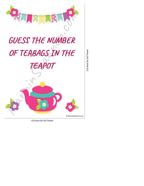 Kids Tea Party Bundle Game Pack The Tea Set Word Search Mix Up And