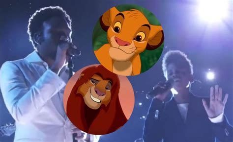 Lion King Reboot Watch Old And Young Simba Sing Together At The