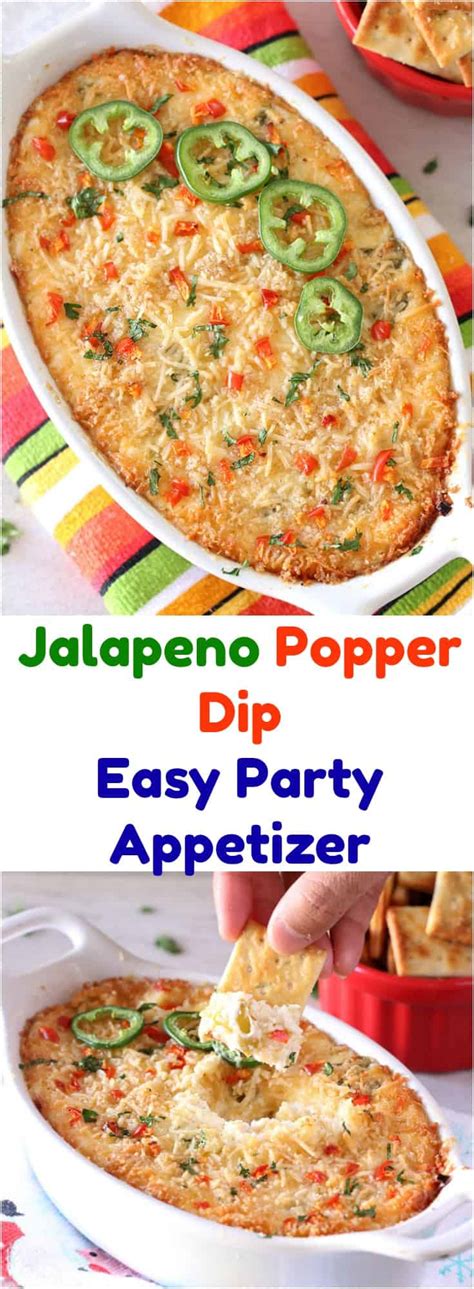 Jalapeno Popper Dip Easy Party Dip Easy Appetizer For