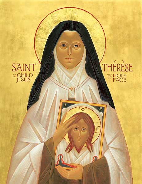 St Thérèse Of The Child Jesus St Thérèse Of Lisieux Icon Reproduction