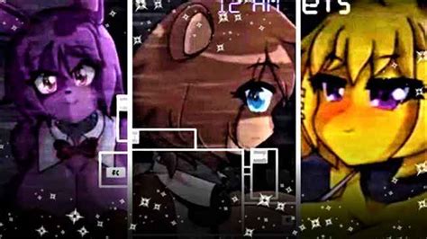 Five Nights In Anime Remastered Jump Scares