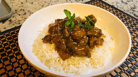 Beef In A Sweet And Spicy Sauce Simple And Yummy Recipe Youtube