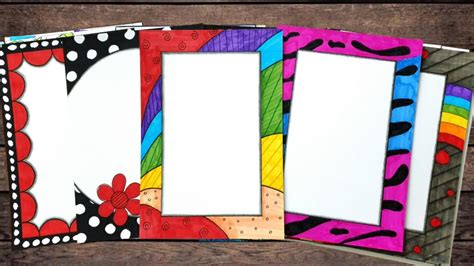 50 Compilation Border Designs On Paper Border Designs Borders For