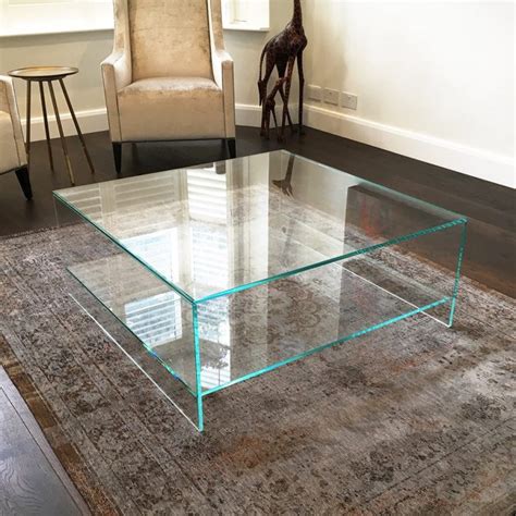 Modern Glass Coffee Table Contemporary Glass Coffee Table Klarity