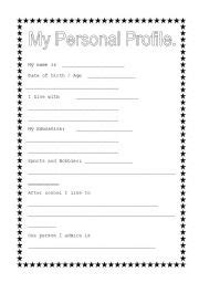 Essentially, a cv profile is a personal statement, which gives the reader an idea of your think of a successful personal profile as your chance to get across some supporting statements about yourself. 17 Best Images of Learner Profile Worksheet - IB Learner ...