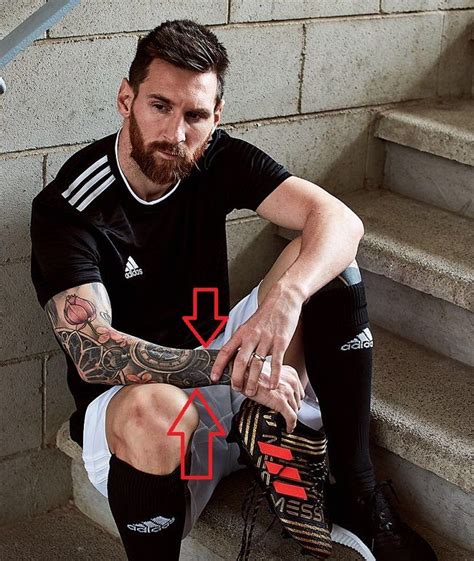 The barcelona star, 29, has had his left shin and calf is. Lionel Messi's 18 Tattoos & Their Meanings - Body Art Guru