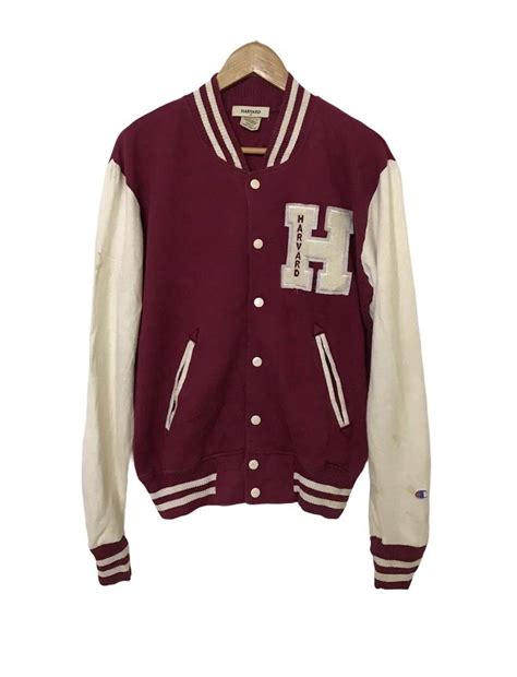 Champion Vintage Harvard University Varsity Jacket By Champion Grailed