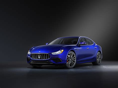 Fonds d ecran Maserati Ghibli GT Sport Package M Bleu Métallique Voitures télécharger