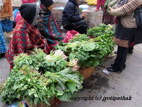 Taste Of Nepal Green Leafy Vegetables साग पात हरु Part 1