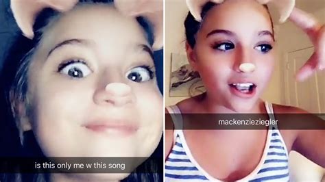 Mackenzie Ziegler Snapchat Videos May 20th 2017 Youtube