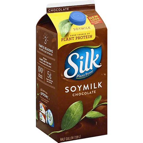 Silk Soymilk Chocolate Soy Milk Reasors