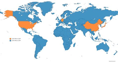 The 4 Richest Countries In The World Combined Are Maps On The Web