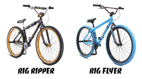Se Bikes Big Ripper Vs Big Flyer Youtube