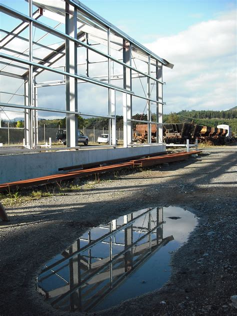 Rail Vehicle Shed Framing A Photo Of The Rimutaka Incline Flickr